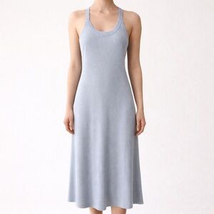 Endless Blu New Periwinkle Midi Dress